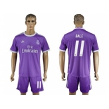 Real Madrid #11 Bale Away Soccer Club Jersey5