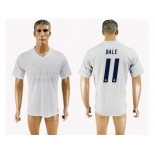 Real Madrid #11 Bale Marine Environmental Protection Home Soccer Club Jersey