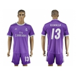 Real Madrid #13 K.Casilla Away Soccer Club Jersey2