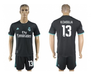 Real Madrid #13 K.Casilla Away Soccer Club Jersey