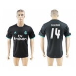 Real Madrid #14 Casemiro Away Soccer Club Jersey 3