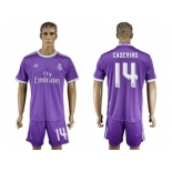 Real Madrid #14 Casemiro Away Soccer Club Jersey7