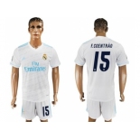 Real Madrid #15 F.Coentrao White Home Soccer Club Jersey 1