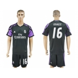 Real Madrid #16 Kovacic Sec Away Soccer Club Jersey