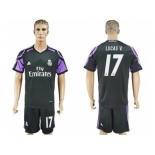 Real Madrid #17 Lucas V. Sec Away Soccer Club Jersey