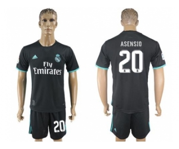 Real Madrid #20 Asensio Away Soccer Club Jersey 1