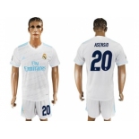 Real Madrid #20 Asensio White Home Soccer Club Jersey 2