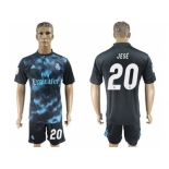 Real Madrid #20 Jese Away Soccer Club Jersey