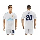 Real Madrid #20 Jese White Home Soccer Club Jersey