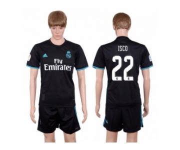 Real Madrid #22 Isco Away Soccer Club Jersey