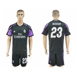 Real Madrid #23 Beckham Sec Away Soccer Club Jersey