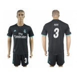 Real Madrid #3 Pepe Away Soccer Club Jersey 1