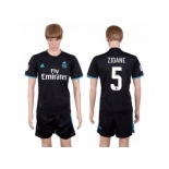 Real Madrid #5 Zidane Away Soccer Club Jersey