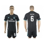 Real Madrid #6 Nacho Away Soccer Club Jersey 1