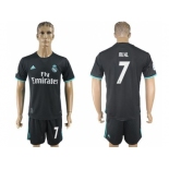 Real Madrid #7 Rual Away Soccer Club Jersey