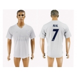 Real Madrid #7 Rual Marine Environmental Protection Home Soccer Club Jersey 1