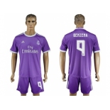 Real Madrid #9 Benzema Away Soccer Club Jersey6