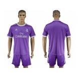 Real Madrid Blank Away Soccer Club Jersey 6