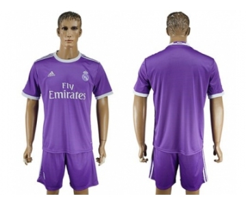 Real Madrid Blank Away Soccer Club Jersey 6