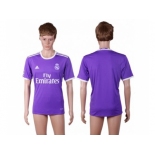 Real Madrid Blank Away Soccer Club Jersey8