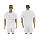 Real Madrid Blank Marine Environmental Protection Home Soccer Club Jersey