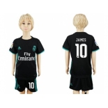 Real Madrid #10 James Away Kid Soccer Club Jersey1