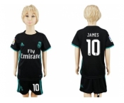 Real Madrid #10 James Away Kid Soccer Club Jersey1