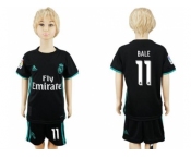 Real Madrid #11 Bale Away Kid Soccer Club Jersey1