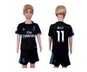 Real Madrid #11 Bale Away Kid Soccer Club Jersey