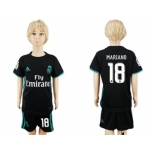 Real Madrid #18 Mariano Away Kid Soccer Club Jersey