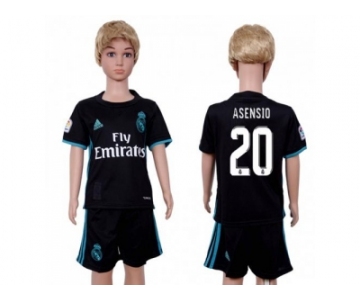 Real Madrid #20 Asensio Away Kid Soccer Club Jersey