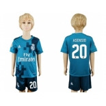 Real Madrid #20 Asensio Sec Away Kid Soccer Club Jersey