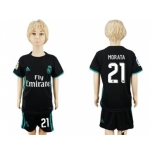 Real Madrid #21 Morata Away Kid Soccer Club Jersey