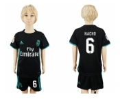 Real Madrid #6 Nacho Away Kid Soccer Club Jersey