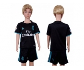 Real Madrid Blank Away Kid Soccer Club Jersey