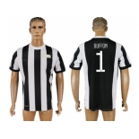 Juventus #1 Buffon 120th Anniversary Soccer Club Jersey