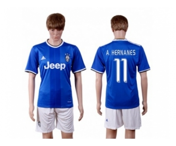 Juventus #11 A.Hernanes Away Soccer Club Jersey