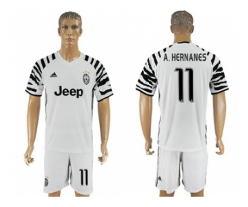 Juventus #11 A.Hernanes SEC Away Soccer Club Jersey