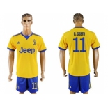 Juventus #11 D.Costa Away Soccer Club Jersey 1