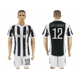 Juventus #12 Alex Sandro Home Soccer Club Jersey