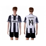 Juventus #14 Llorente Home Soccer Club Jersey 1