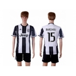 Juventus #15 Barzagli Home Soccer Club Jersey 1