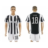 Juventus #18 Lemina Home Soccer Club Jersey