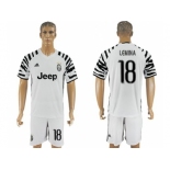 Juventus #18 Lemina SEC Away Soccer Club Jersey