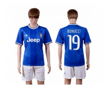 Juventus #19 Bonucci Away Soccer Club Jersey 2