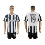 Juventus #19 Bonucci Home Soccer Club Jersey 2