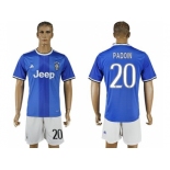 Juventus #20 Padoin Away Soccer Club Jersey