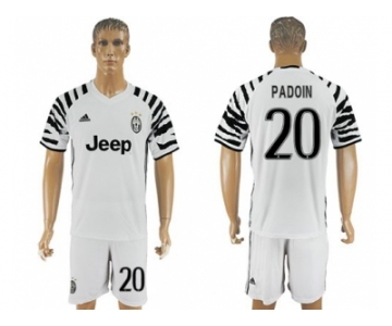 Juventus #20 Padoin SEC Away Soccer Club Jersey