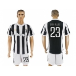 Juventus #23 Dani Alves Home Soccer Club Jersey