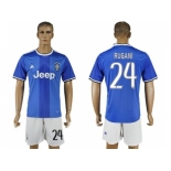 Juventus #24 Rugani Away Soccer Club Jersey 2